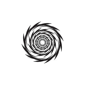 漩涡矢量图 ico飓风海浪网络插图艺术螺旋标识品牌空气打扫背景图片