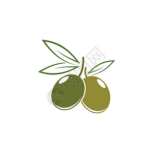它制作图案橄榄徽标模板矢量图标叶子收成处女食物标签季节植物标识农场饮食图片
