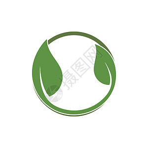 绿色树叶生态自然元素的标志艺术环境生物背景图片