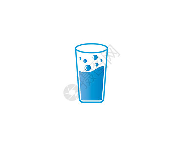 它制作图案的水杯矢量酒吧饮食咖啡店牛奶玻璃液体咖啡食物插图塑料背景图片