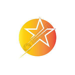 星标志模板矢量图标插图设计vecto圆圈网站互联网身份品牌按钮标识网络公司商业图片