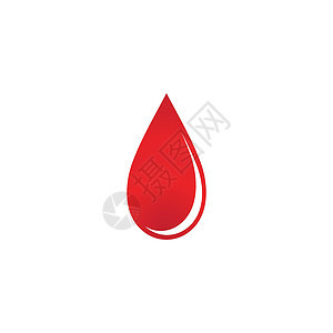 血液标志矢量图解模板水滴液体白色援助医疗生活红色帮助背景图片