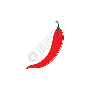 辣椒矢量图标它制作图案白色胡椒程式化绿色美食食物餐厅小吃蔬菜香料图片