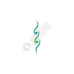 DNA 标志模板矢量符号技术基因遗传生物学基因组生物公司染色体健康螺旋图片