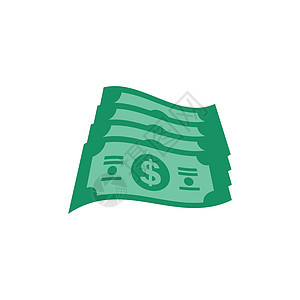 美元股票纸币图标标志商业金融货币概念向量它制作图案价格金子硬币信用银行业经济交换网络财富圆圈图片