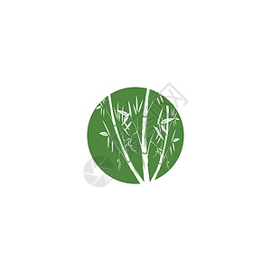 竹 Logo 模板矢量图标插图设计标识艺术木头热带植物商业圆圈叶子按摩温泉图片