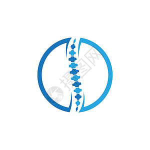 它制作图案脊柱诊断符号标志模板矢量疾病疼痛标签标识症状骨科椎骨诊所手术整脊图片