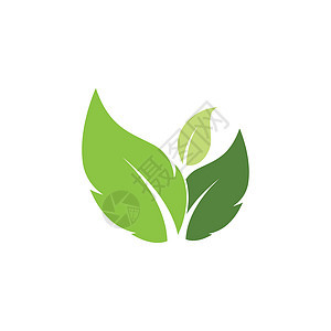 绿色树叶生态自然元素的标志回收公司企业平衡生物环境品牌艺术推广生长图片