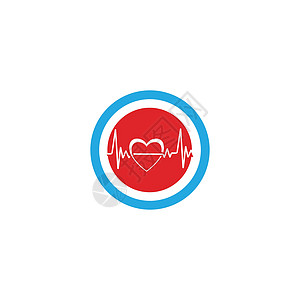 心脏脉搏标志模板矢量符号监视器速度曲线医院测试心电图药品插图诊断生活图片
