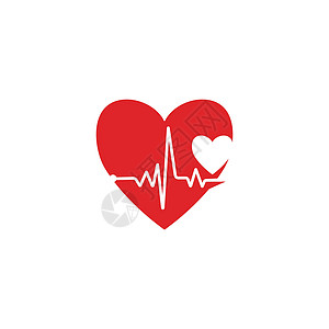 心脏脉搏标志模板矢量符号监视器诊断插图药品医院生活测试曲线有氧运动心电图图片