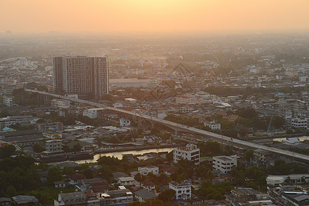Bangkok家庭建筑天线阳光房子生活居住图片