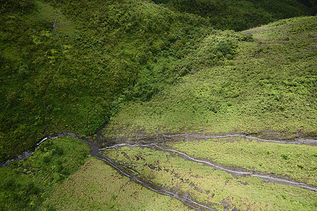 Kauai山天线崎岖旅游绿色海岸海岸线热带假期风景旅行图片