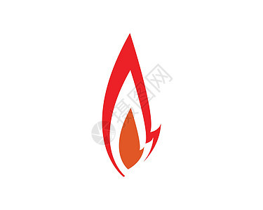 消防标志 vecto活力力量热情红色燃料蓝色闪光插图火焰危险背景图片