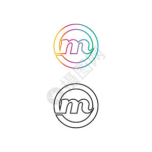 M 字母徽标模板品牌标识网络身份公司商业创造力字体营销盔甲图片