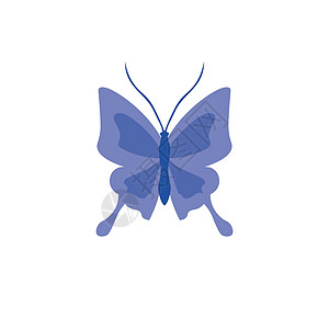 矢量蝴蝶概念简单彩色图标标志矢量动物昆虫互联网皮肤飞行女士女性工作室网络保健化妆品温泉图片