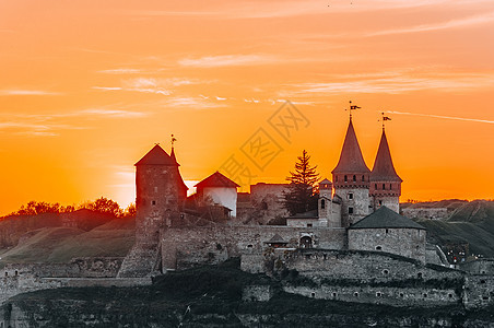 日落时堡垒 乌克兰图片