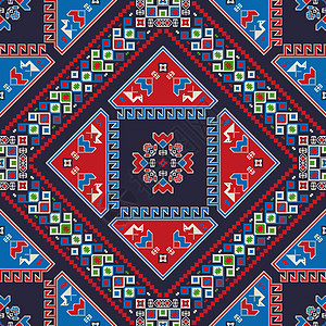 格鲁吉亚刺绣图案 1纪念品产品装饰品国家地毯装饰织物风格小地毯民族图片