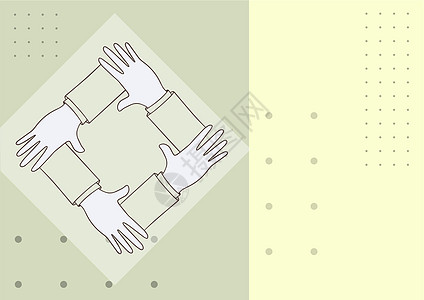 四手画握臂在一起显示连接符号 连接的手臂设计握住手腕 展示团队合作的强大纽带计算机职业协议友谊手势袖子互联网合同商务问候语图片