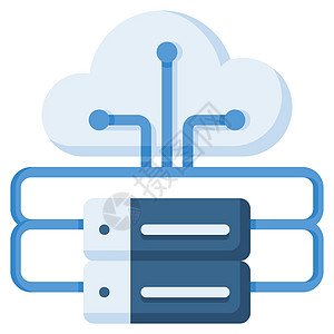 云存储图标设计平面颜色样式服务计算安全数据库技术贮存网站网络按钮电话图片