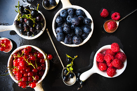 有机食物有机食品概念覆盆子水果食品营养浆果食物排毒乡村醋栗甜点图片
