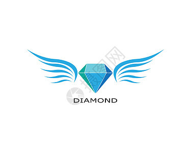 钻石标志 vecto星星奢华设计珠宝插图标识宝石火花收藏石头图片