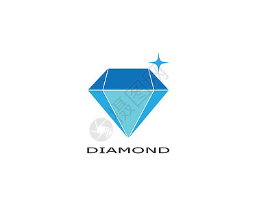 钻石标志 vecto收藏奢华菱形火花宝石珠宝水晶石头标识图案图片