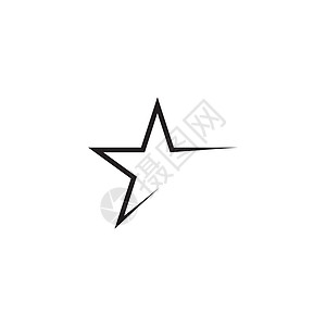 星形徽标模板矢量图标它制作图案商业领导者射线团队推广领导力量品牌身份公司图片