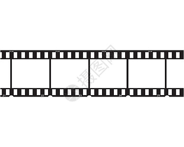 幻灯片标志模板矢量图带子记录摄影视频条纹电影白色照片卷轴地带背景图片