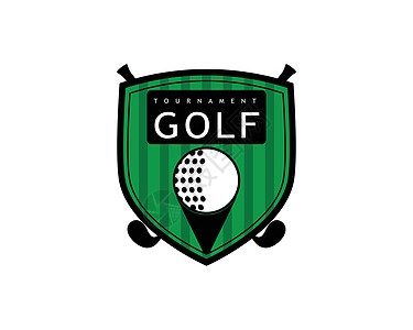 高尔夫标志模板矢量图 ico课程场地俱乐部旗帜标识吉祥物娱乐游戏推杆行动图片