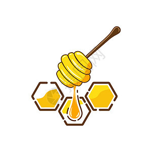 蜜蜂元素矢量图标设计蜂窝艺术蜂巢养蜂业路线蜂蜜快乐熊蜂插图漏洞图片