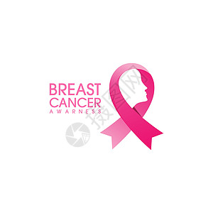 粉红丝带乳腺癌 ico保健丝绸口音女士动机机构胸部力量疾病癌症图片