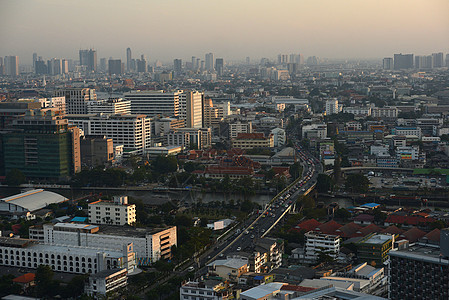 Bangkok家庭生活阳光居住房子天线建筑图片