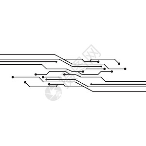 电路标志模板 vecto徽标网络创造力一体化线条电子插图公司商业科学图片