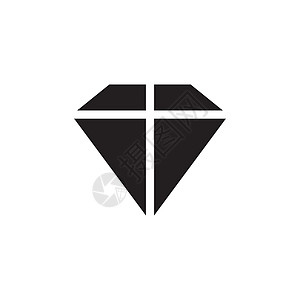钻石标志模板宝石宝藏插图金融石头银行商业会计酒吧保险背景图片