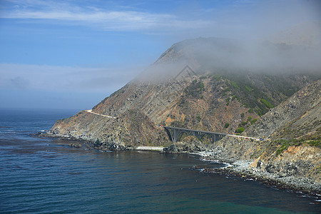 内地海岸旅行海滩波浪天空风景海岸线海洋蓝色悬崖岩石图片