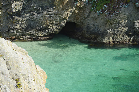 内地海岸支撑岩石海滩蓝色旅行风景海浪旅游海景海洋图片