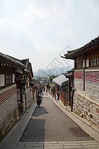 朝鲜老城旅行历史石头建筑建筑学游客地标街道文化古董图片