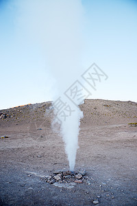 波利维亚语的地理学家活动沙漠地热火山喷泉图片