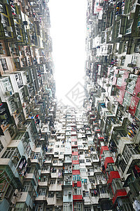 香港公寓贫困生活市中心住宅邻里住房贫民窟建筑世界城市图片