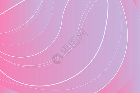 具有各种形状和颜色的线条插图背景 不同颜色的背景与什锦图案曲线风格绘画粉色紫色创造力圆圈柔软度运动墙纸图片