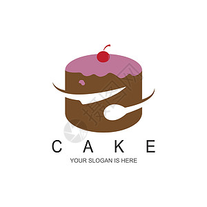 蛋糕面包店标志 vecto馅饼饮食可可水果巧克力咖啡香草插图甜点食物图片