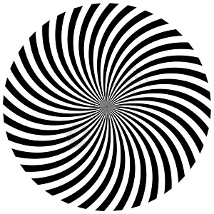 黑白催眠背景 它制作图案矢量图漩涡浴室插图圆圈魔法格子八角形马赛克棉布织物图片