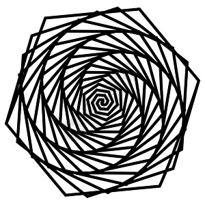 黑白催眠背景棉布纺织品魔法插图墙纸织物漩涡格子圆圈素描图片