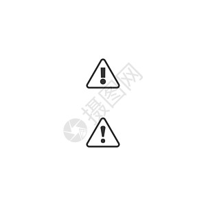 感叹号当心图标标志模板安全冒险三角形网络帮助禁令警告交通事故插图图片