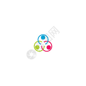 家庭标志模板 ico社区联盟婴儿插图标识男人团队孩子父母圆圈图片