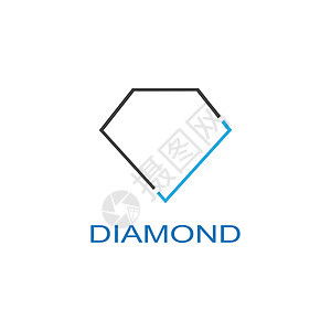 钻石标志 vecto奢华标识插图菱形石头宝石礼物图案水晶珠宝图片