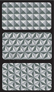 名片模板与马赛克抽象背景它制作图案矢量技术电脑立方体卡片海报高科技辉光正方形黑色商业图片