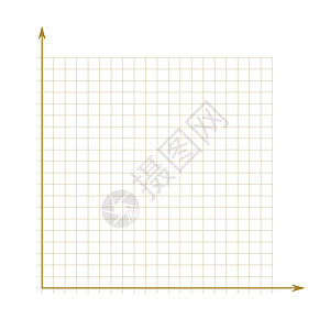 网格纸 数学图 具有 x 轴和 y 轴的笛卡尔坐标系 带有彩色线条的方形背景 学校教育的几何图案 透明背景上的内衬空白笔记几何学图片