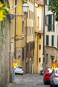 佛罗伦萨市狭小的街道 意大利托斯卡纳图片