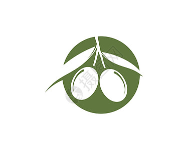 橄榄图标矢量图生态树叶处女包装水果食物标签农业烹饪插图图片